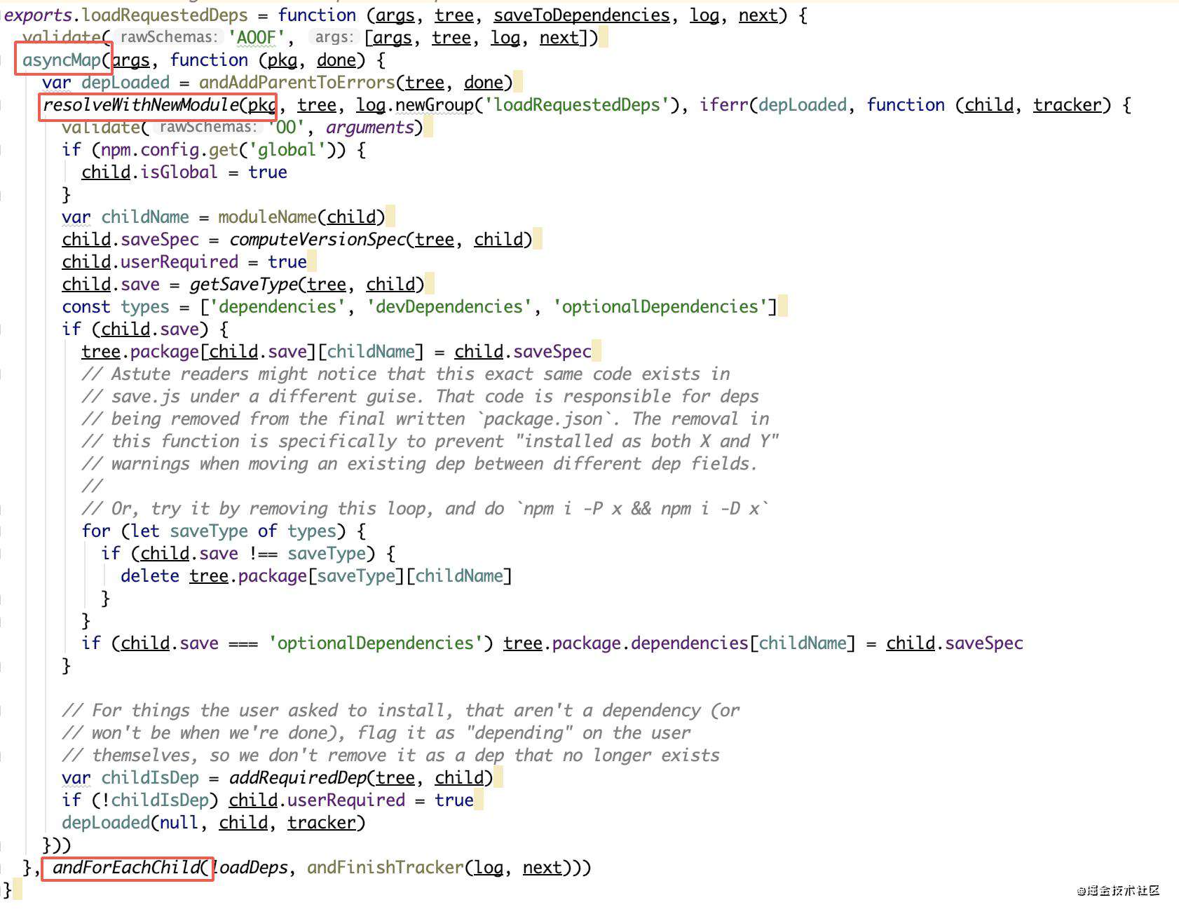 npm install 的玄机